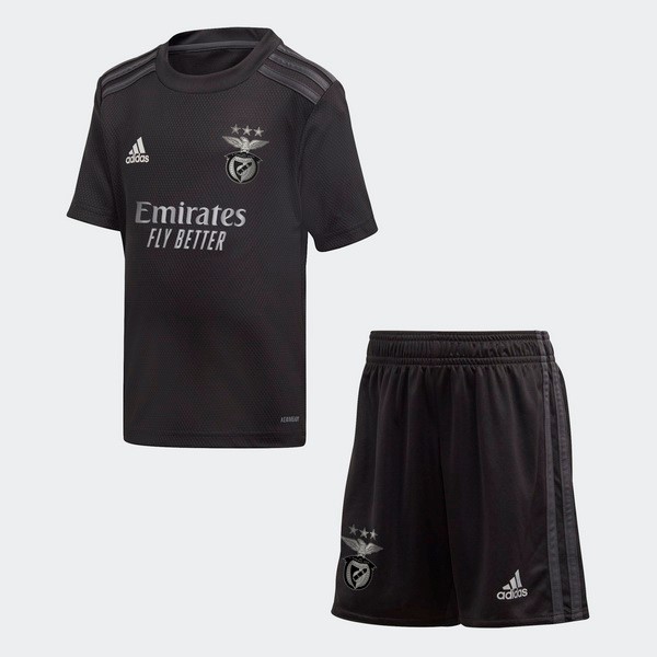 Camiseta Benfica 2ª Niños 2020/21 Negro